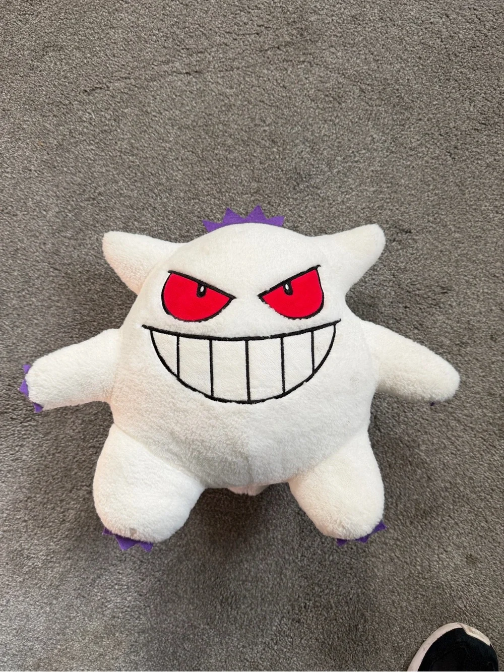 White gengar plush